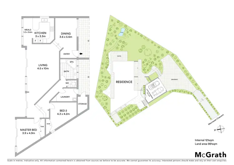Floorplan of Homely house listing, 39 MacRossan Crescent, Latham ACT 2615