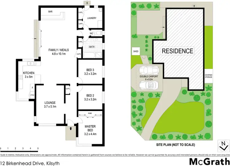 Floorplan of Homely house listing, 12 Birkenhead Drive, Kilsyth VIC 3137