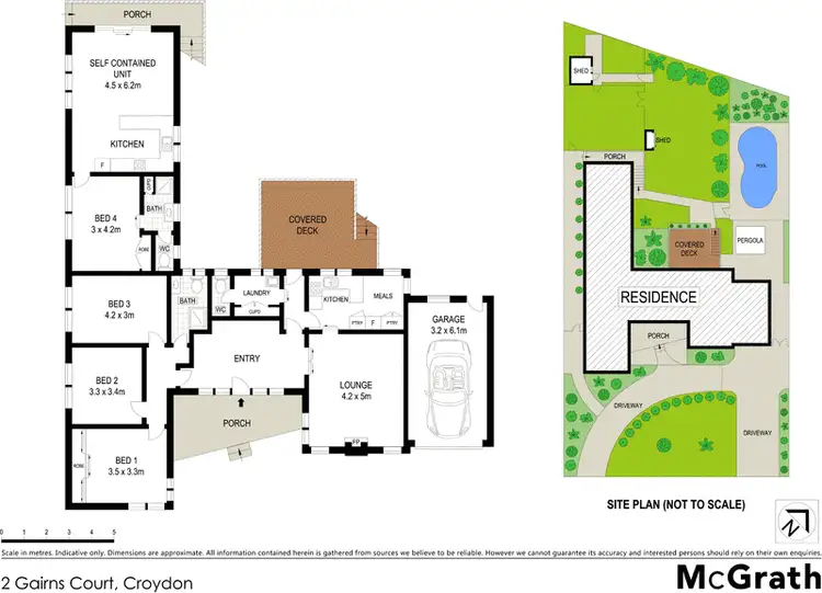Floorplan of Homely house listing, 2 Gairns Court, Croydon VIC 3136