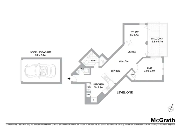 Floorplan of Homely apartment listing, 6/84 North Steyne, Manly NSW 2095