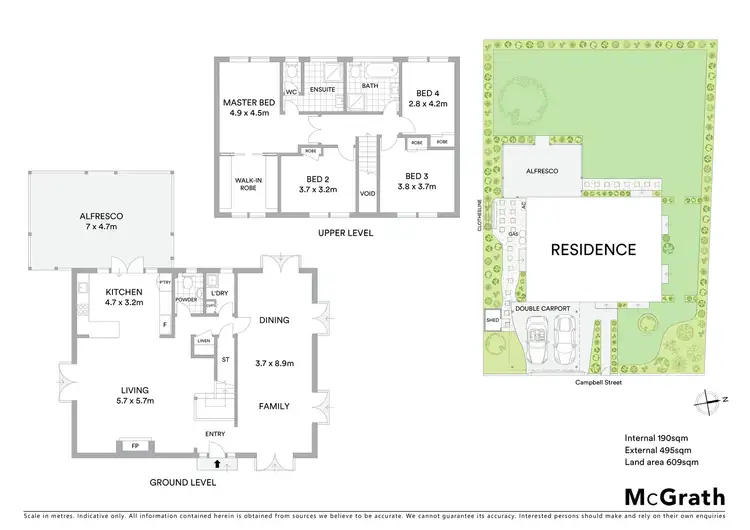 Floorplan of Homely house listing, 14 Campbell Street, Sorrento QLD 4217