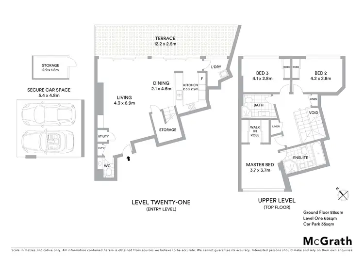 Floorplan of Homely apartment listing, 197/107 Quay Street, Haymarket NSW 2000