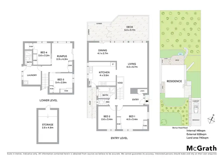 Floorplan of Homely house listing, 93 Berrys Head Road, Narara NSW 2250