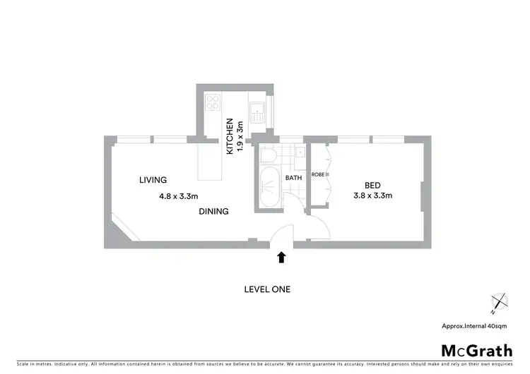 Floorplan of Homely apartment listing, 16/4 Waratah Street, Rushcutters Bay NSW 2011