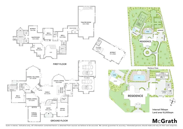 Floorplan of Homely house listing, 3 Pembury Close, Denham Court NSW 2565