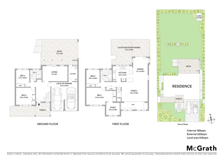 Floorplan of Homely house listing, 3 Grove Road, Wamberal NSW 2260