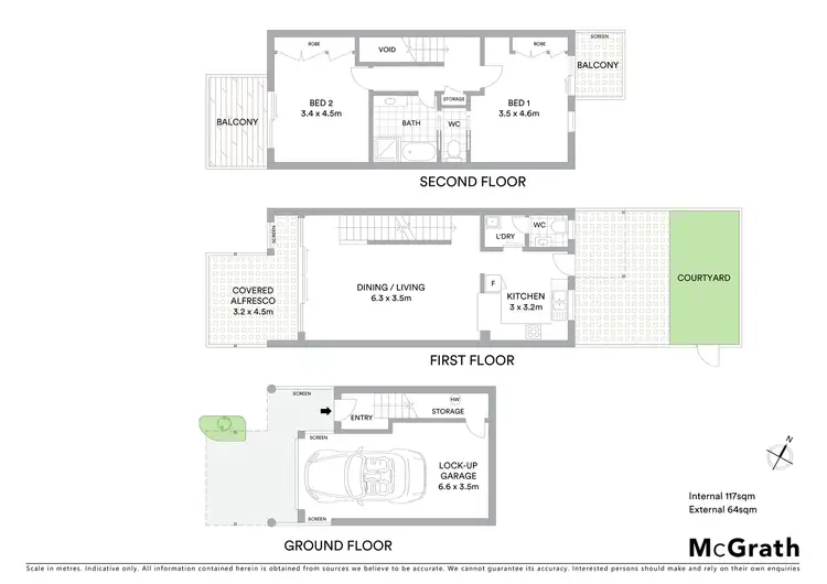 Floorplan of Homely unit listing, 2/14 Sobraon Street, Sunrise Beach QLD 4567