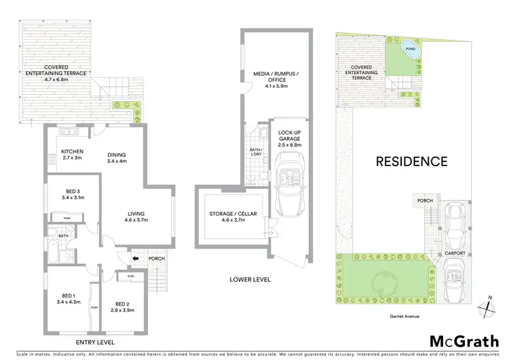 Floorplan of Homely house listing, 11 Garnet Avenue, Lilyfield NSW 2040