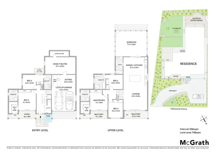 Floorplan of Homely house listing, 39 Tallowwood Avenue, Cherrybrook NSW 2126