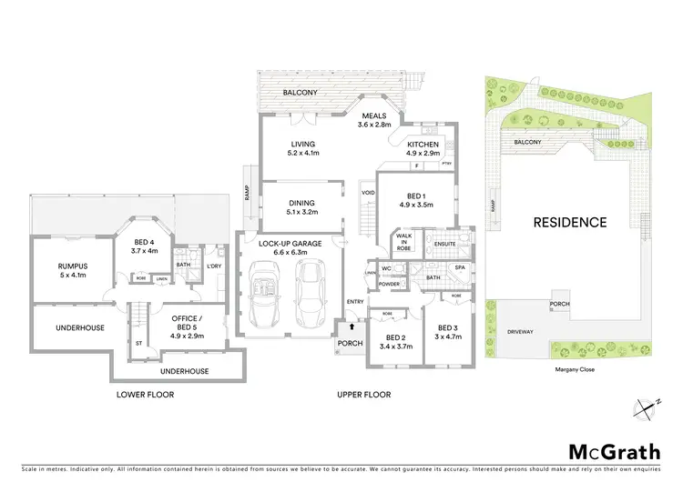 Floorplan of Homely house listing, 11 Margany Close, Ngunnawal ACT 2913