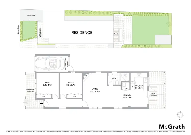 Floorplan of Homely house listing, 88 Garnet Street, Hurlstone Park NSW 2193