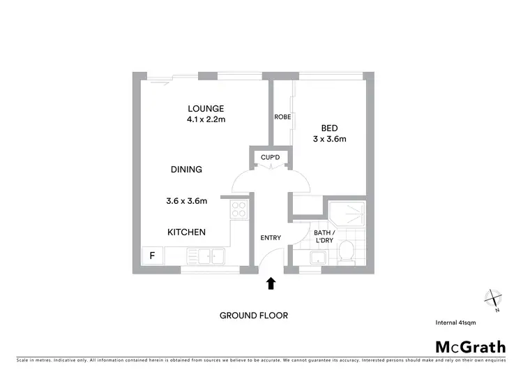 Floorplan of Homely apartment listing, 24/145 Carruthers Street, Curtin ACT 2605