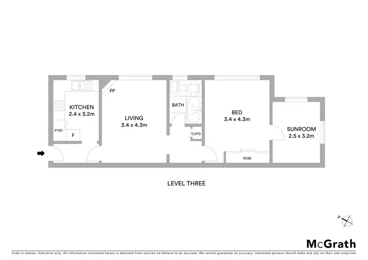 Floorplan of Homely unit listing, 23/8 Victoria Parade, Manly NSW 2095