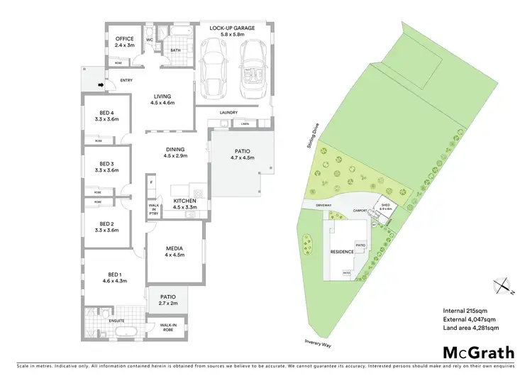 Floorplan of Homely house listing, 19 Stirling Drive, Rockyview QLD 4701