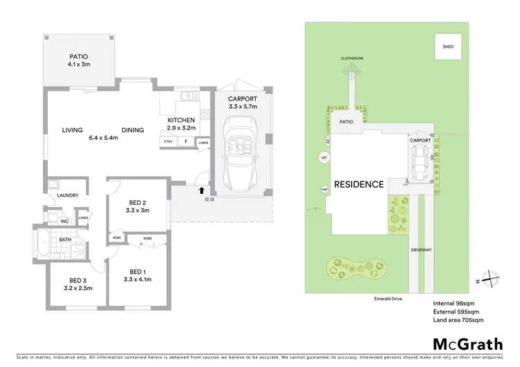 Floorplan of Homely house listing, 25 Emerald Drive, Regents Park QLD 4118