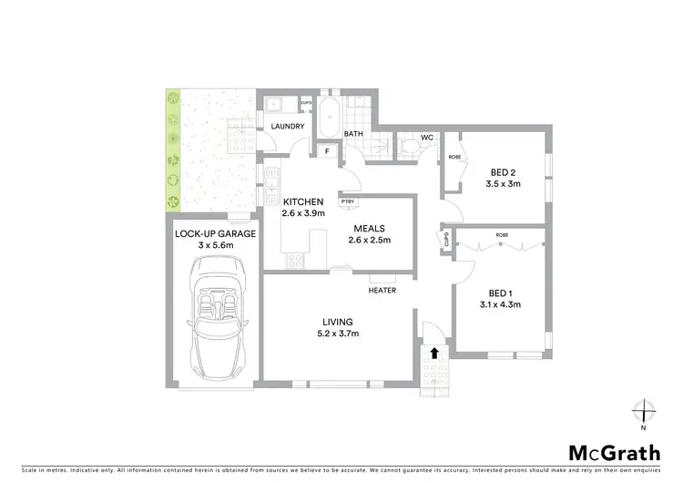Floorplan of Homely unit listing, 6/2-4 Munro Avenue, Mount Waverley VIC 3149