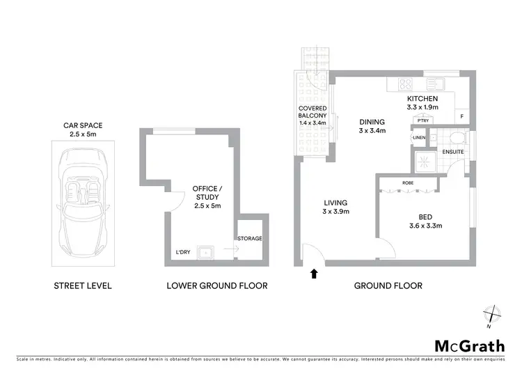 Floorplan of Homely apartment listing, 2/2 Graylind Close, Collaroy NSW 2097