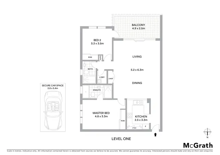 Floorplan of Homely apartment listing, 7/58 Oaks Avenue, Dee Why NSW 2099