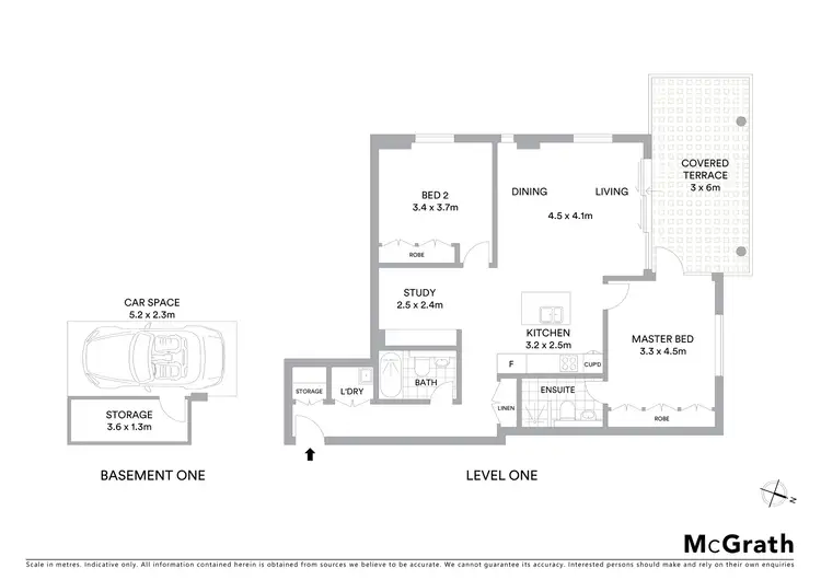Floorplan of Homely apartment listing, A110/11-27 Cliff Road, Epping NSW 2121