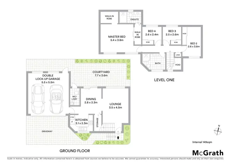 Floorplan of Homely townhouse listing, 2/14 Pemberton Street, Parramatta NSW 2150