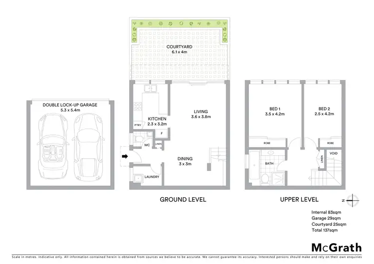 Floorplan of Homely townhouse listing, 40/4 Watson Street, Neutral Bay NSW 2089