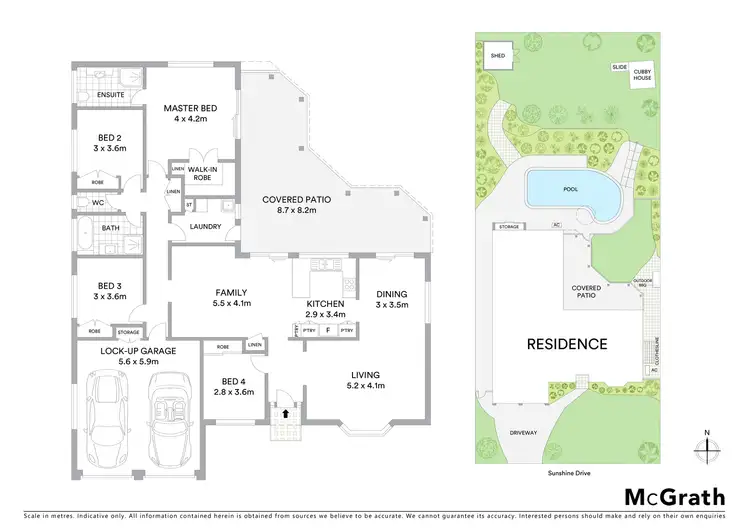 Floorplan of Homely house listing, 25 Sunshine Drive, Cleveland QLD 4163