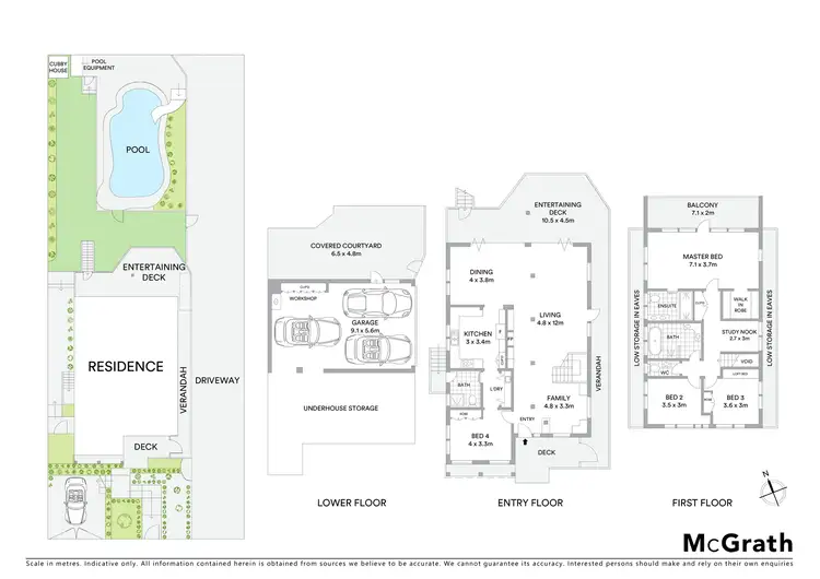 Floorplan of Homely house listing, 40 Lindley Avenue, Narrabeen NSW 2101