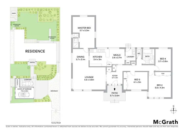 Floorplan of Homely house listing, 45A Surrey Street, Epping NSW 2121