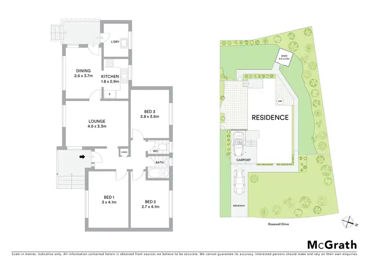 Floorplan of Homely house listing, 32 Rosewall Drive, Menai NSW 2234