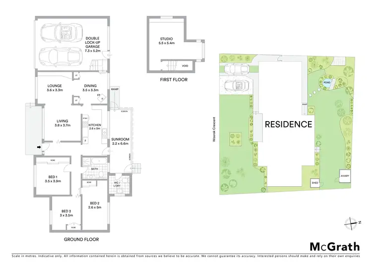 Floorplan of Homely house listing, 21 Woorak Crescent, Miranda NSW 2228