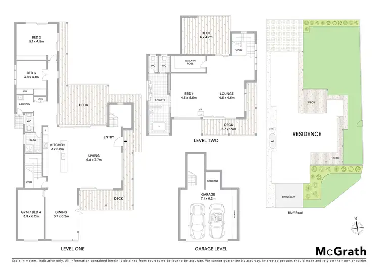 Floorplan of Homely house listing, 74 Bluff Road, Emerald Beach NSW 2456