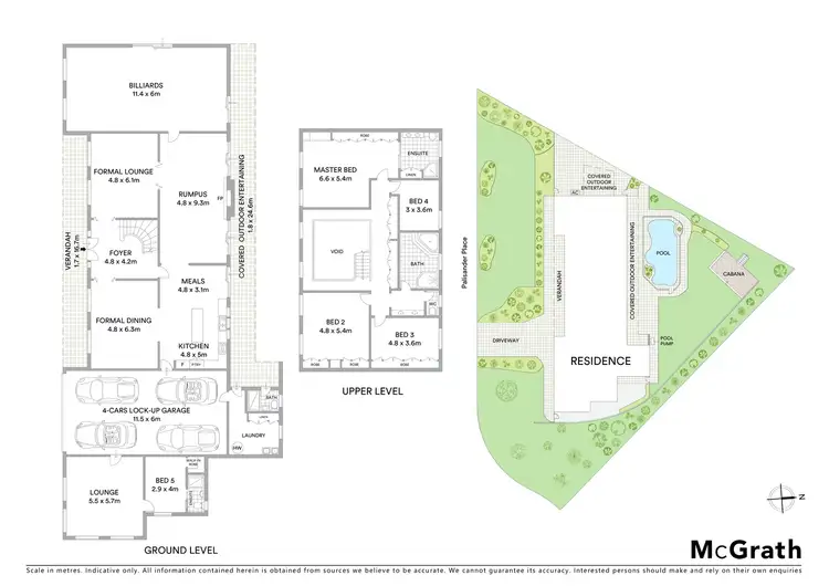 Floorplan of Homely house listing, 8 Palisander Place, Castle Hill NSW 2154