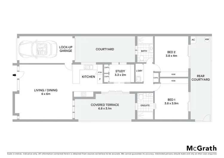 Floorplan of Homely villa listing, 17/239 Kawana Way, Kawana Island QLD 4575