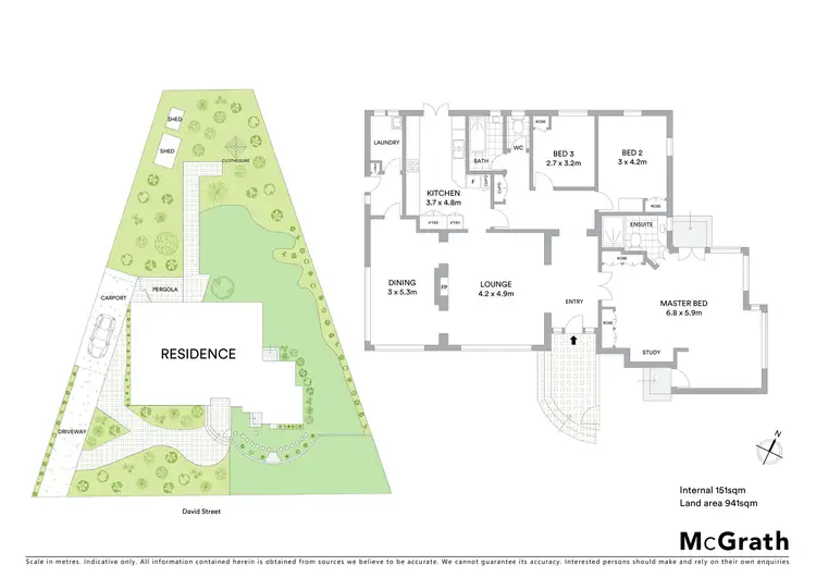 Floorplan of Homely house listing, 59 David Street, O'connor ACT 2602