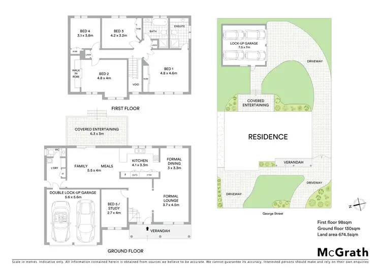 Floorplan of Homely house listing, 9 George Street, Guildford NSW 2161