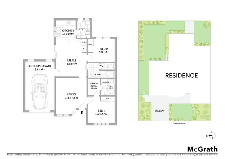 Floorplan of Homely unit listing, 2/1 Beal Street, Mount Waverley VIC 3149