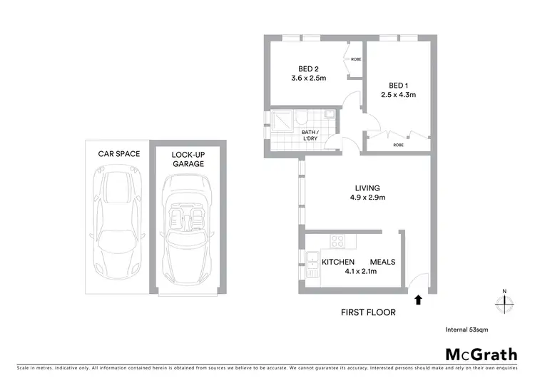 Floorplan of Homely apartment listing, 9/74-76 Thames Street, Box Hill North VIC 3129