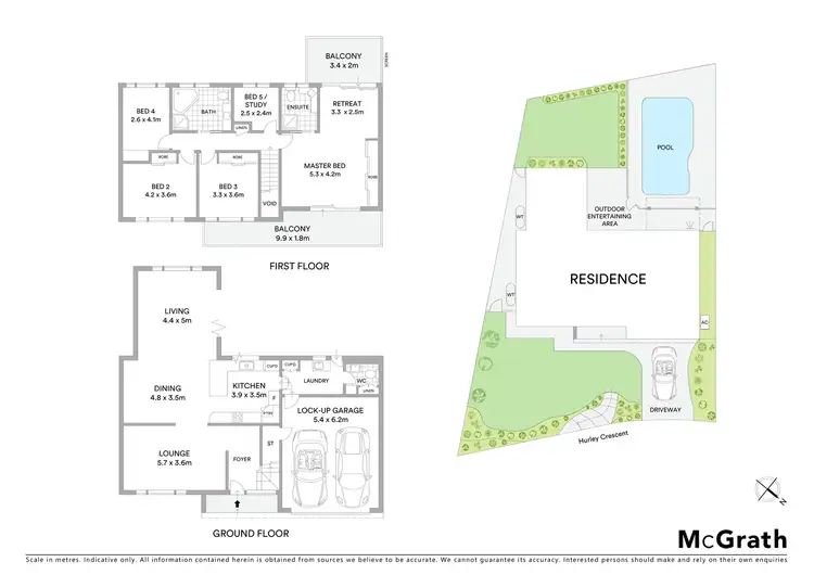 Floorplan of Homely house listing, 22 Hurley Crescent, Matraville NSW 2036