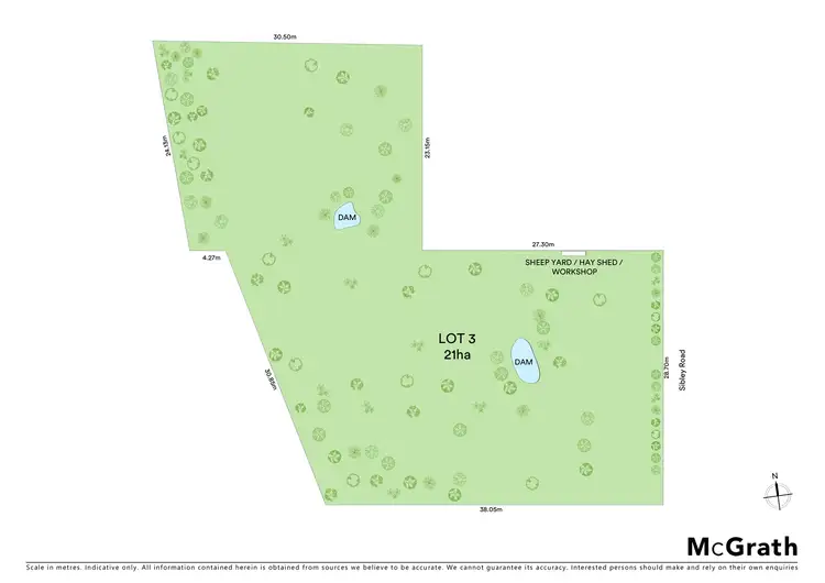 Floorplan of Homely land listing, Lot 3/271 Sibley Road, Gundaroo NSW 2620