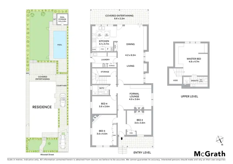 Floorplan of Homely house listing, 44 Waratah Street, Haberfield NSW 2045