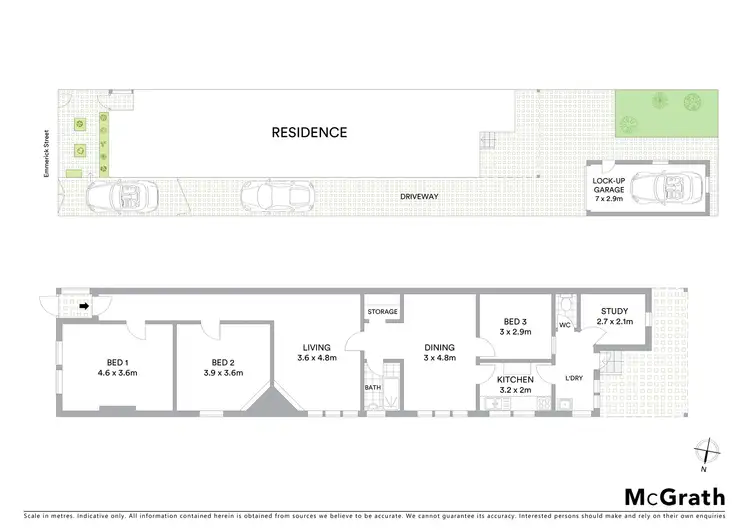 Floorplan of Homely house listing, 8 Emmerick Street, Lilyfield NSW 2040