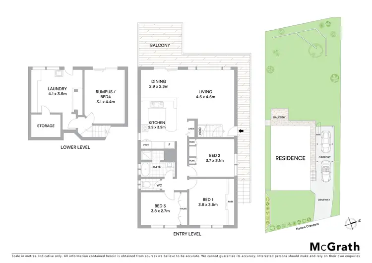 Floorplan of Homely house listing, 19 Narara Crescent, Narara NSW 2250