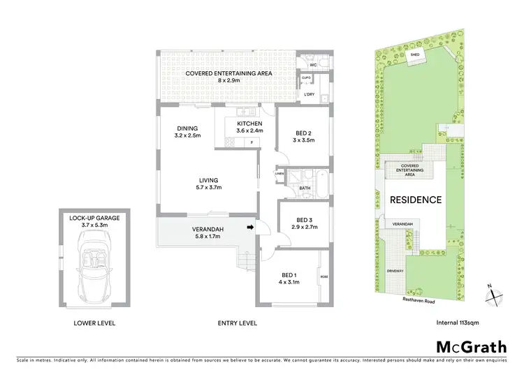 Floorplan of Homely house listing, 24 Resthaven Road, Bankstown NSW 2200