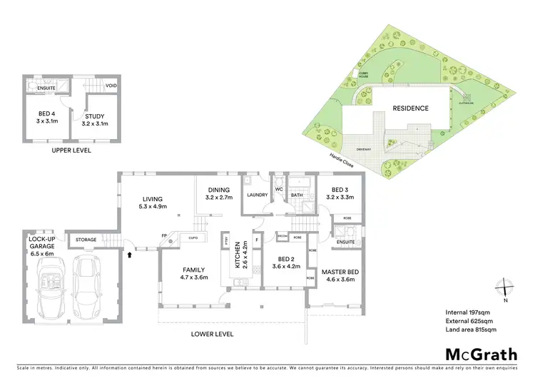 Floorplan of Homely house listing, 7 Hardie Close, Macarthur ACT 2904