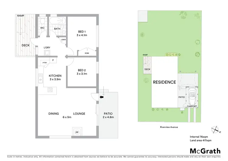 Floorplan of Homely house listing, 30 Riverview Avenue, West Ballina NSW 2478