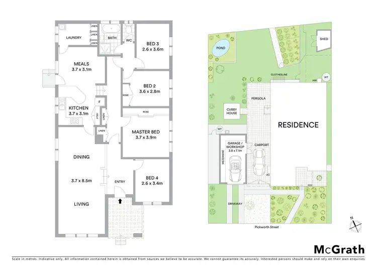 Floorplan of Homely house listing, 64 Pickworth Street, Holt ACT 2615