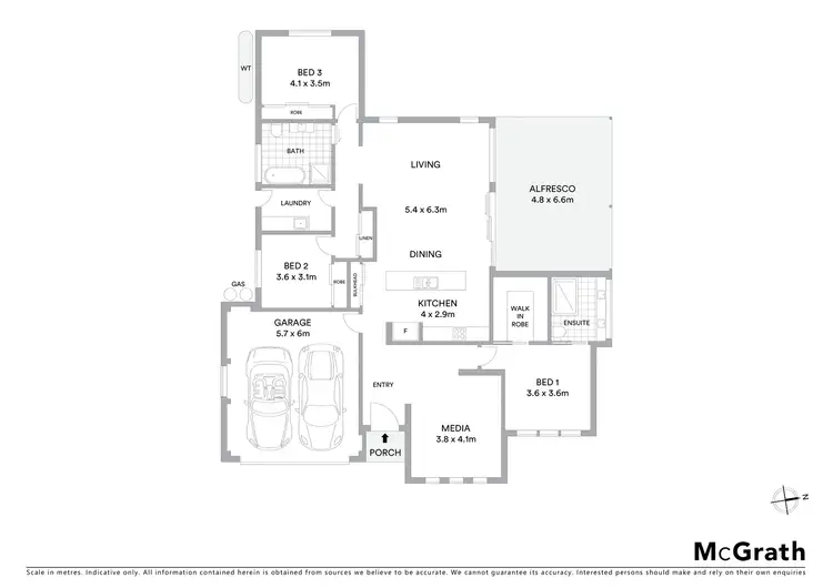 Floorplan of Homely house listing, 2 Rowe Street, Mudgee NSW 2850