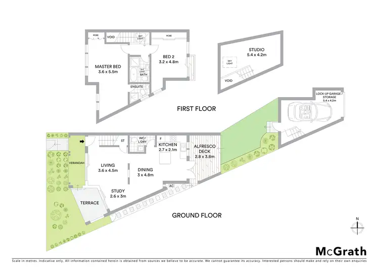 Floorplan of Homely townhouse listing, 1A John Street, Leichhardt NSW 2040