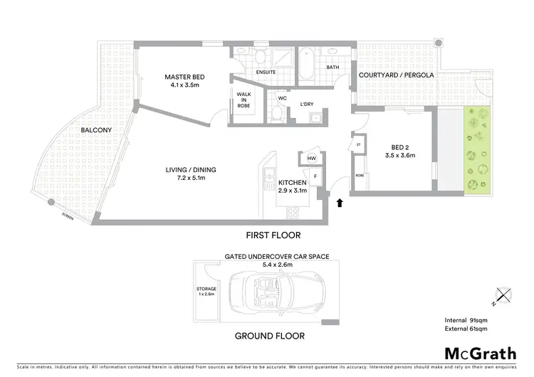 Floorplan of Homely unit listing, 3/9 Selene Street, Sunrise Beach QLD 4567