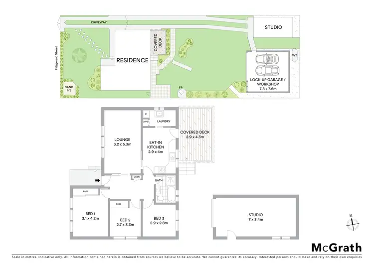 Floorplan of Homely house listing, 10 Fitzgerald Street, Wentworth Falls NSW 2782